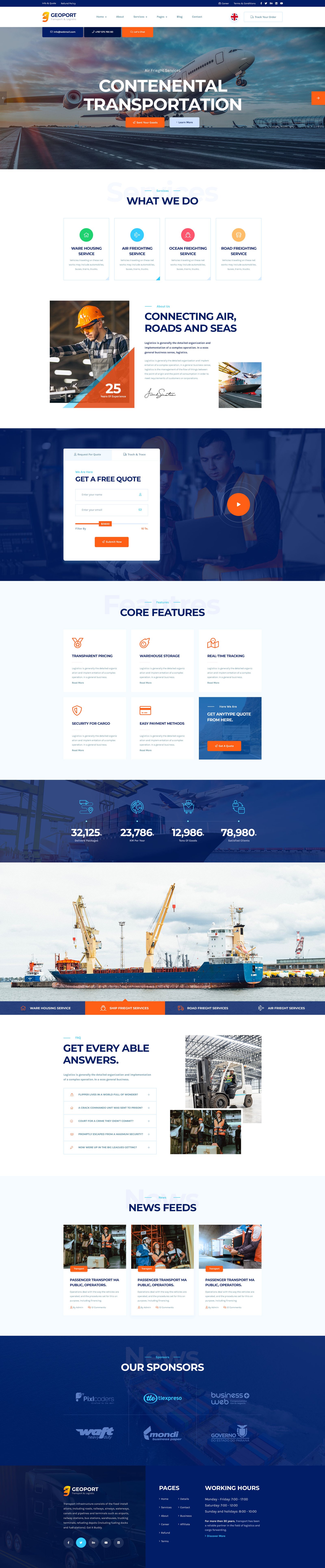 Ready-made Tracking site